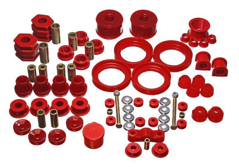 Energy Suspension 15.18101R Energy Suspension 85-92 Volkswagen Corrado (4 cyl only)/Golf II/GTI/Jetta II Red Hyper-Flex Master B - Fits 1985-1995 Volkswagen Jetta, Corrado thumbnail 6