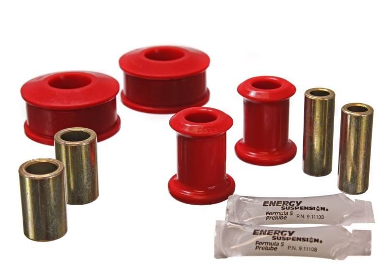 Energy Suspension 15.3113R Energy Suspension 93-99 Volkswagen Cabrio/Golf III/GTI/Jetta III Red Front Control Arm Bushing Set - Fits 1985-1999 Volkswagen Passat, Jetta, Golf thumbnail 5