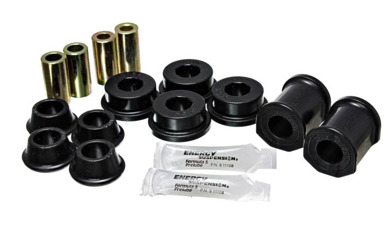 Energy Suspension 15.3106G Energy Suspension 71-7/73 VW Super Beetle (Cast) Black Front Control Arm Bushing Set - Fits 1973 Volkswagen Super Beetle thumbnail 5
