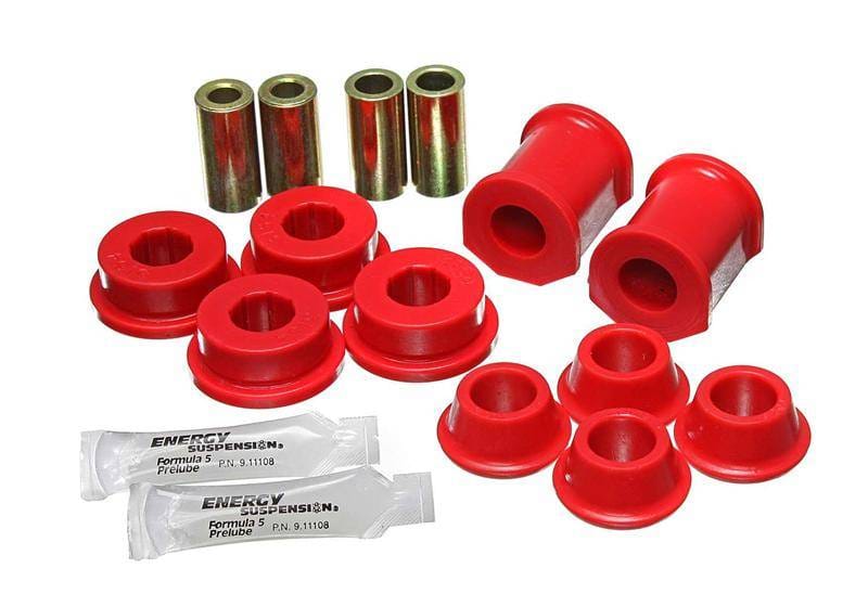 Energy Suspension 15.3106R Energy Suspension 71-7/73 VW Super Beetle (Cast) Red Front Control Arm Bushing Set - Fits 1973 Volkswagen Super Beetle thumbnail 3