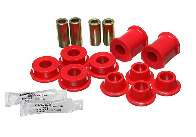 Energy Suspension 15.3107R Energy Suspension 8/73-79 VW Super Beetle (Stamped) Red Front Control Arm Bushing Set - Fits 1973-1975 Volkswagen Super Beetle thumbnail 4