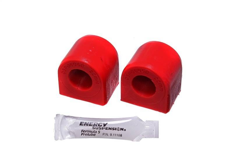 Energy Suspension 15.5107R Energy Suspension 06-13 Audi A3 / 12-13 VW Golf R Red 22mm Front Sway Bar Bushing Set - Fits 2008-2013 Volkswagen Rabbit, Golf R thumbnail 3