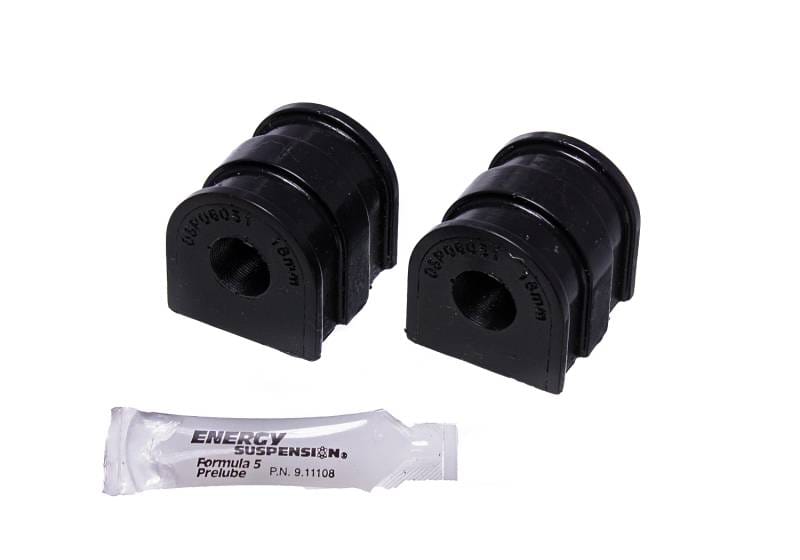 Energy Suspension 15.5108G Energy Suspension 10-14 VW Golf (Base)/10-14 VW GTI Black 18.5mm Rear Sway Bar Bushing Set - Fits 2005-2016 Volkswagen Jetta, Beetle thumbnail 4