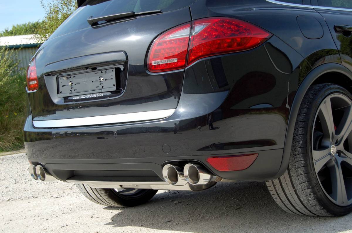 Milltek Cup Style Exhaust Tips for 2010+ Porsche Cayenne 958 Turbo 4.8 V8 SSXPO112