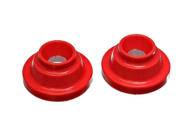 Energy Suspension 15.6104R Energy Suspension 99-06 Volkswagen Golf IV/GTI/Jetta IV Red Rear Coil Spring Isolator Set - Fits 1998-2006 Volkswagen Jetta, Beetle thumbnail 4