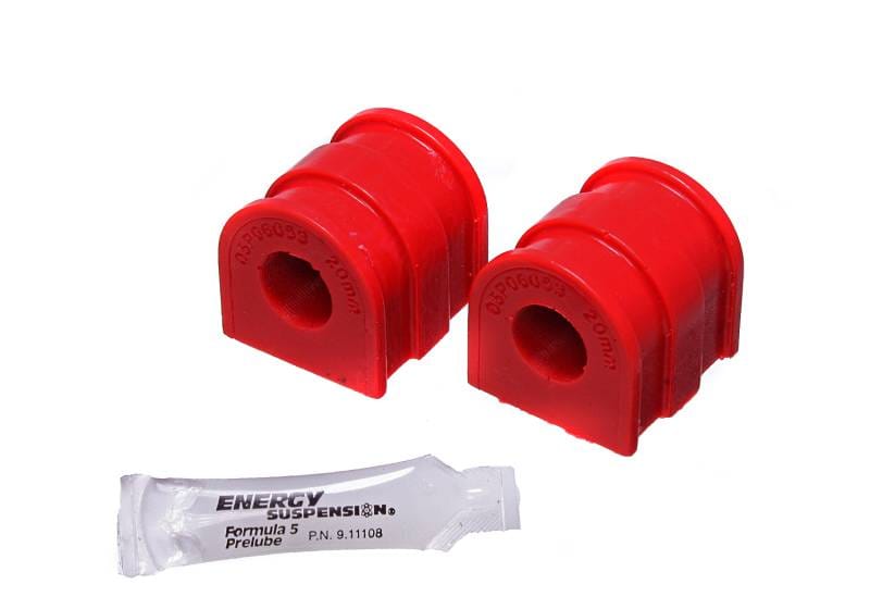 Energy Suspension 15.5110R Energy Suspension 06-10 VW Passat (Incl. Wagon)/16+ VW Passat Red 20.7mm Rear Sway Bar Bushing Set - Fits 2006-2017 Volkswagen Tiguan, Passat thumbnail 2