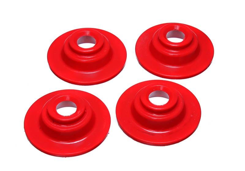 Energy Suspension 15.6105R Energy Suspension 06-14 VW GTI / 05-15 VW Jetta (Base, Incl. Wagon) Red Rear Spring Isolator Set - Fits 2005-2016 Volkswagen Tiguan, Rabbit, Jetta thumbnail 3