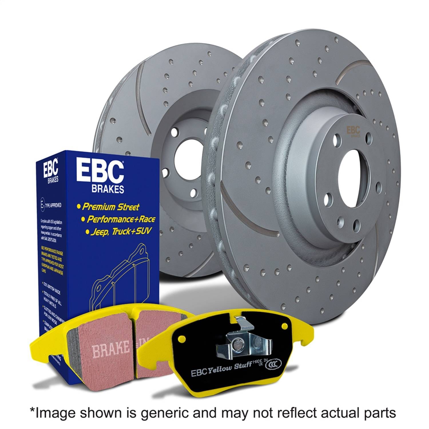 EBC Brakes S5KR1783 EBC S5 Brake Pad and Rotor Kit - Fits select 2010-2023 Volkswagen, Audi applications thumbnail 2