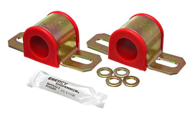 Energy Suspension 9.5115R Energy Suspension All Non-Spec Vehicle Red 23mm Front Sway Bar Bushings thumbnail 5