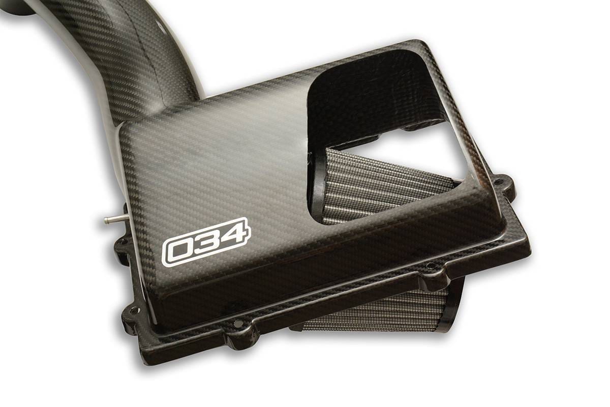 034 Motorsports X34 CARBON FIBER MQB OPEN-TOP COLD AIR INTAKE SYSTEM, 8V AUDI A3/S3/TT/TTS & MKVII VW GOLF/GTI/R/Jetta, 1.8T/2.0T GEN 3 034-108-1020 thumbnail 2