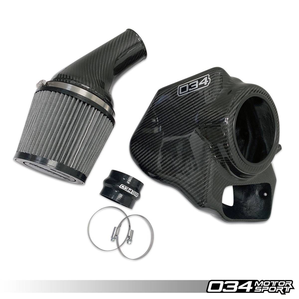 034MOTORSPORT X34 CARBON FIBER COLD AIR INTAKE for B9 AUDI S4/S5 3.0 TFSI 034-108-1013