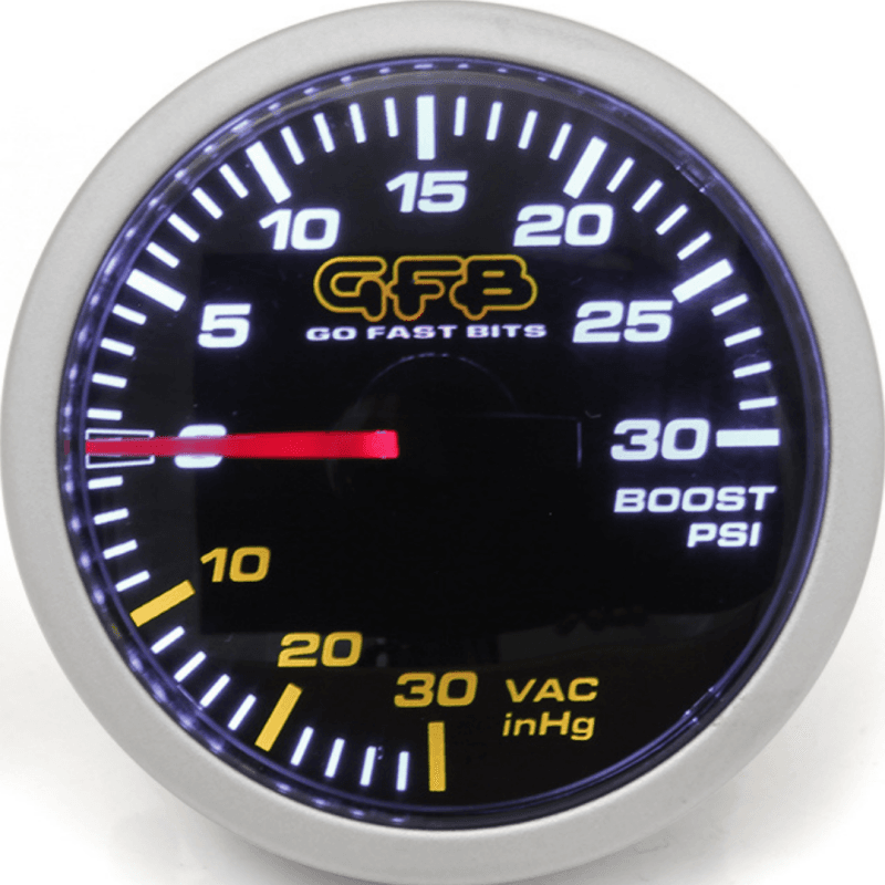 GFB Go Fast Bits 3730 GFB 52mm Boost Gauge 30psi thumbnail 5