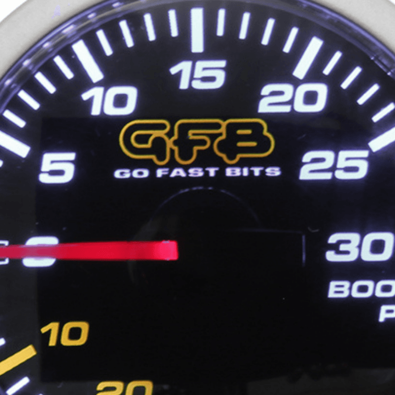 GFB Go Fast Bits 3730 GFB 52mm Boost Gauge 30psi thumbnail 7