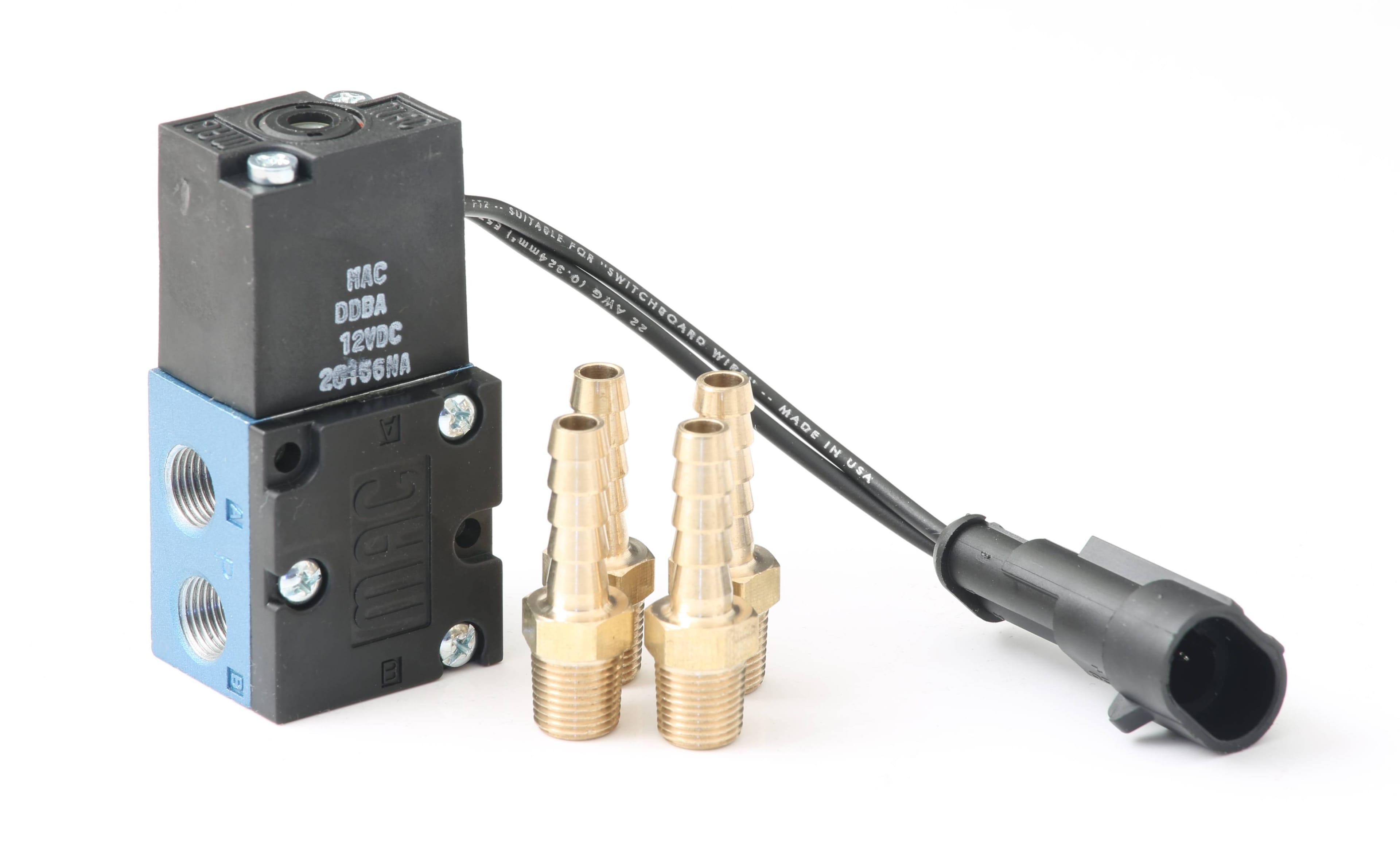GFB Go Fast Bits 3845 GFB G-Force 4-Port Solenoid (Includes 4 Hosetails) thumbnail 4