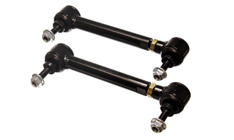 Energy Suspension 9.8171G Energy Suspension Universal Black 5-3/4in-6-3/4in inAin Range Pivot Style End Link Set thumbnail 4