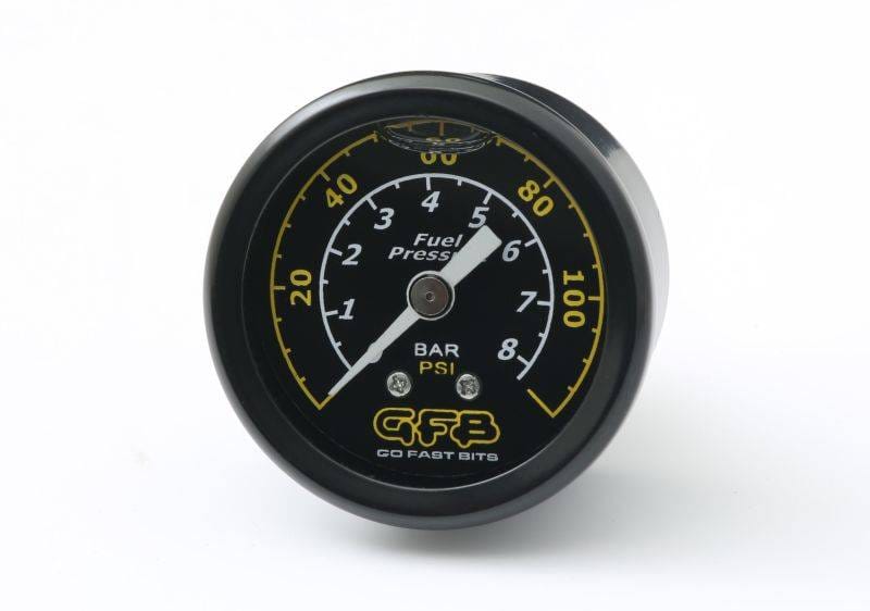 GFB Go Fast Bits 5730 GFB Fuel Pressure Gauge (Suits 8050/8060) 40mm 1-1/2in 1/8MPT Thread 0-120PSI thumbnail 2