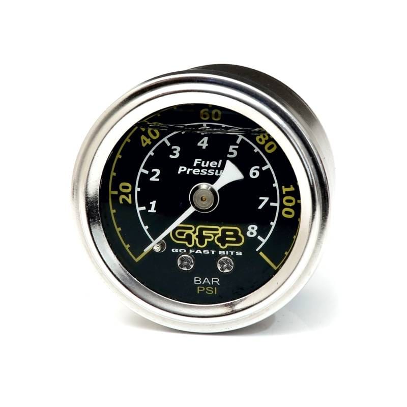 GFB Go Fast Bits 5730 GFB Fuel Pressure Gauge (Suits 8050/8060) 40mm 1-1/2in 1/8MPT Thread 0-120PSI thumbnail 4