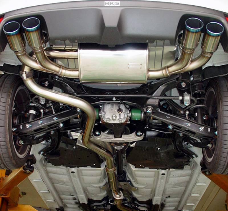 HKS 33004-AF002 HKS 2008 STi 65mm Stainless Steel Mid-Pipe (only compatible w/ hks31021-AF012 or Stock Muffler) thumbnail 2