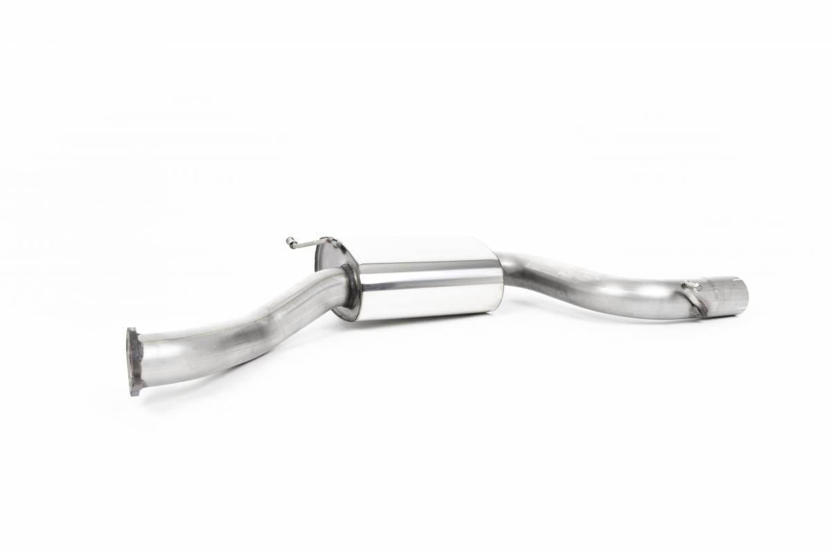 Milltek NON-VALVED RESONATED CAT-BACK RACE EXHAUST SYSTEM WITH CERAKOTE BLACK TIPS FOR VW Mk7.5 Golf R SSXVW450 thumbnail 3