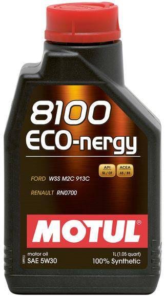Motul 102898 Motul 5L Synthetic Engine Oil 8100 5W30 ECO-NERGY - Ford 913C thumbnail 2