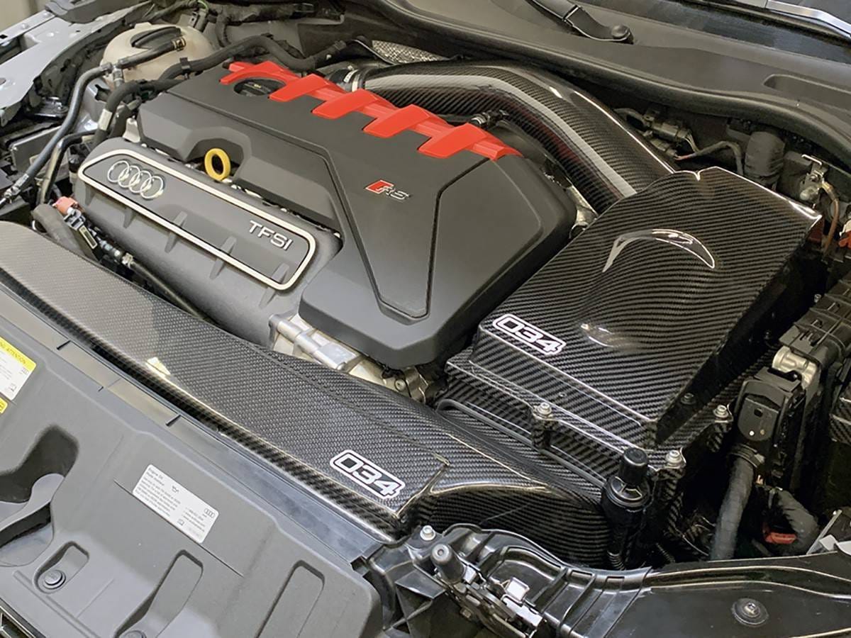 034Motorpsorts X34 Carbon Fiber Closed-Top Intake Bundle for Audi TT RS & RS3 2.5 TFSI EVO 034-108-1030 thumbnail 3