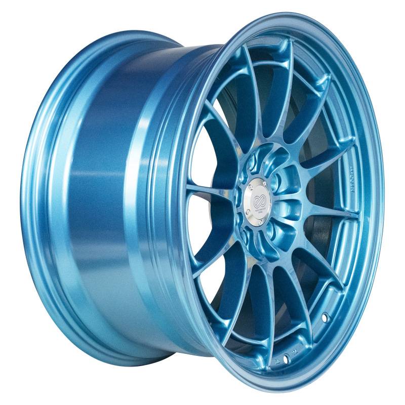 Enkei 3658956540EB Enkei NT03+M 18x9.5 5x114.3 40mm Offset 72.6mm Bore Emerald Blue Wheel MOQ 40 thumbnail 4
