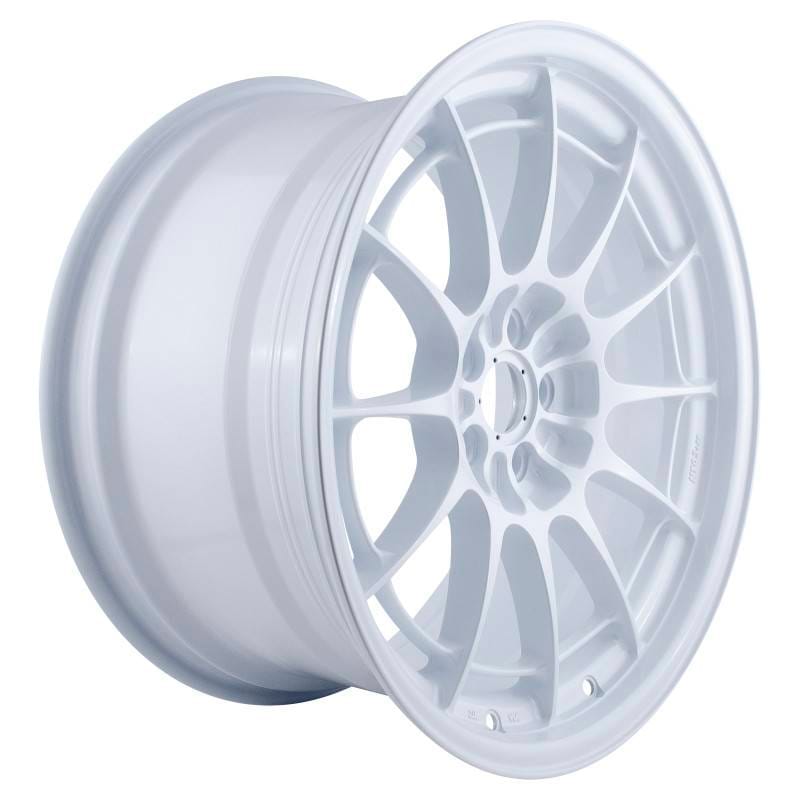 Enkei 3658956540WP Enkei NT03+M 18x9.5 5x114.3 40mm Offset 72.6mm Bore Vanquish White Wheel (MOQ of 40) thumbnail 4