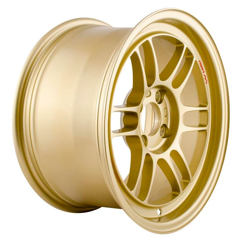 Enkei 3795804928GG Enkei RPF1 15x8 4x100 28mm Offset 75mm Bore Gold Wheel thumbnail 4