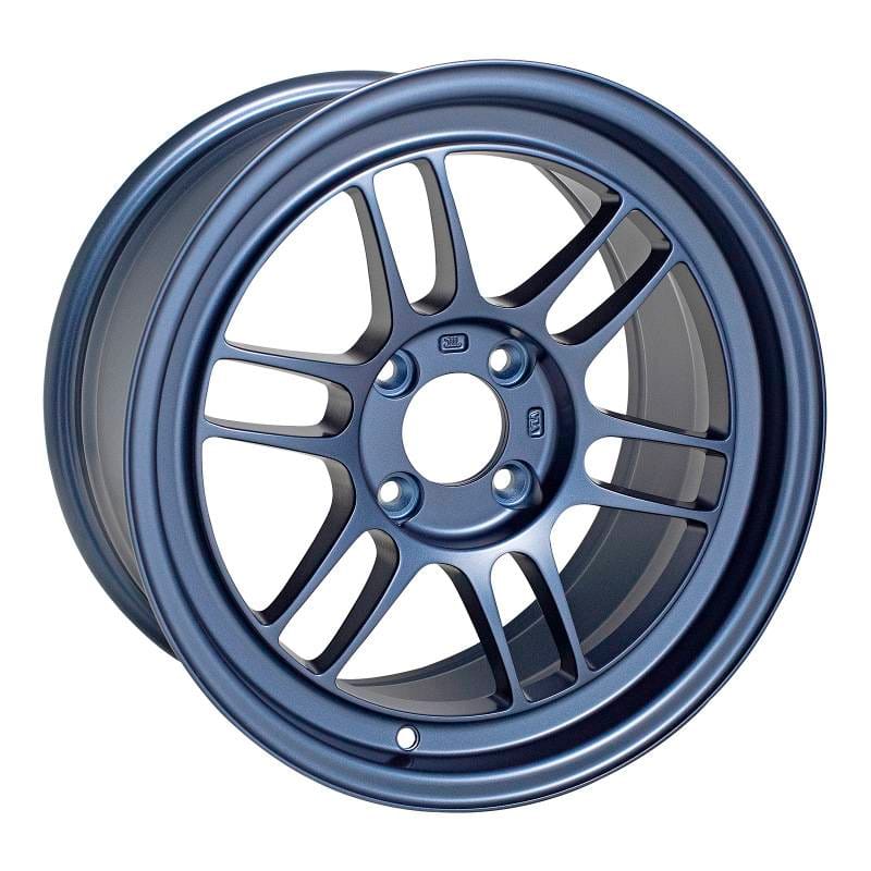 Enkei 3795804928MB Enkei RPF1 15x8 4x100 28mm Offset 5 Hub Bore Matte Blue Wheel - 11.64Lbs (MOQ 40) thumbnail 4