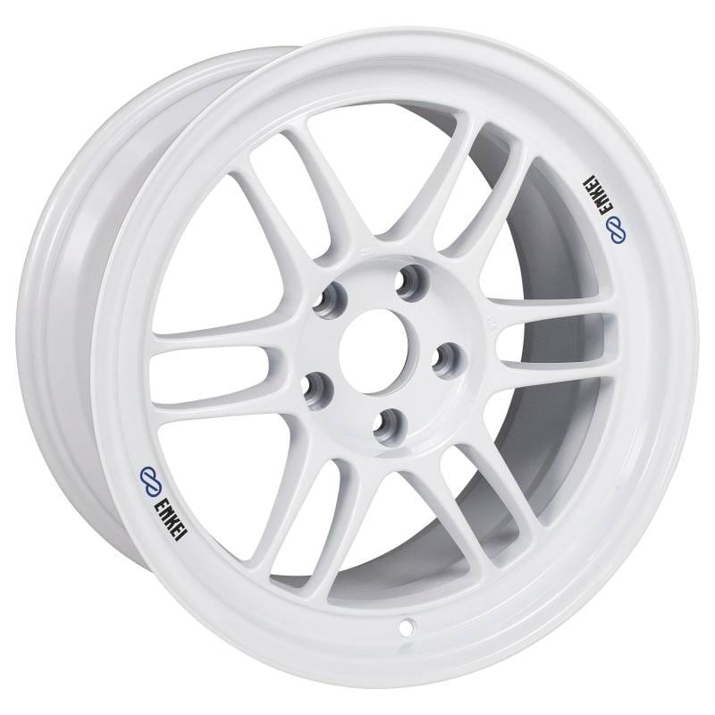 Enkei 3797906522WP Enkei RPF1 17x9 5x114.3 22mm Offset 73mm Bore Vanquish White Wheel thumbnail 4