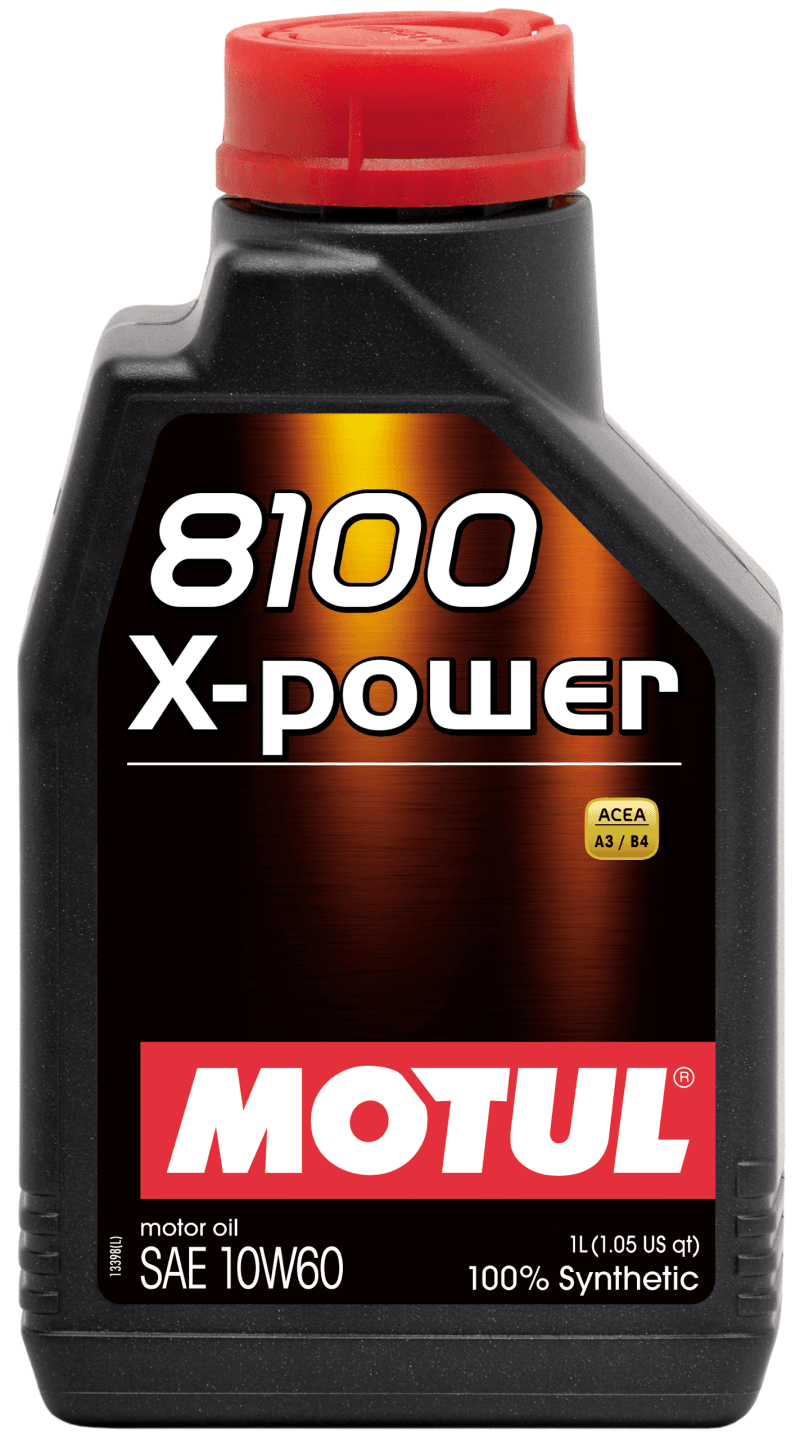 Motul 106142 Motul 1L Synthetic Engine Oil 8100 10W60 X-Power - ACEA A3/B4 thumbnail 2