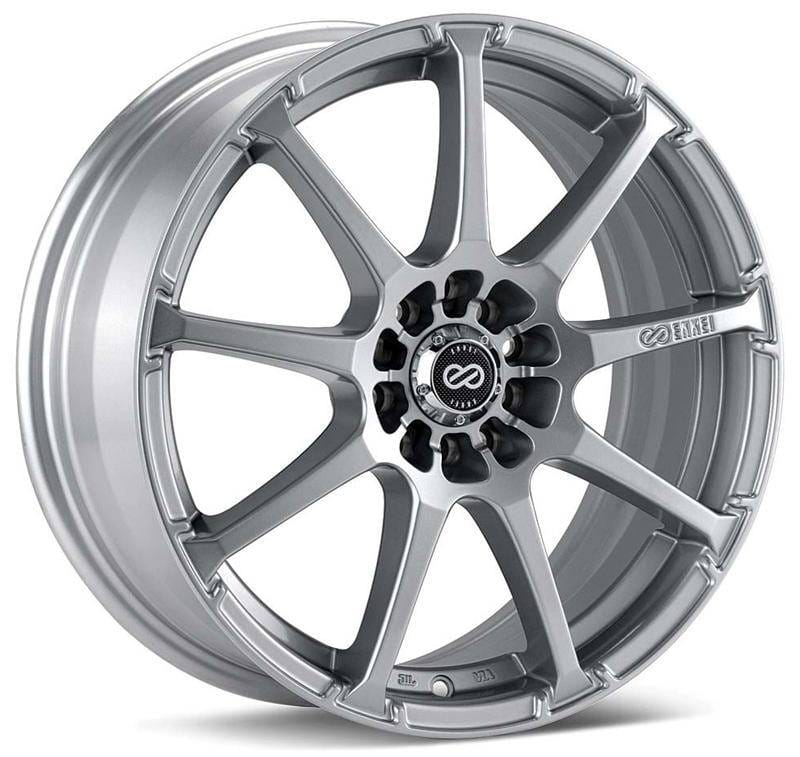Enkei 441-875-0245SP Enkei EDR9 18x7.5 5x100/114.3 45mm Offset 72.6 Bore Dia Silver Wheel thumbnail 3