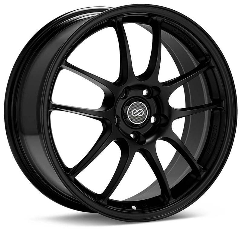 Enkei 460-580-4935BK Enkei PF01 15x8 4x100 35mm Offset Black Wheel (MOQ 40) thumbnail 3
