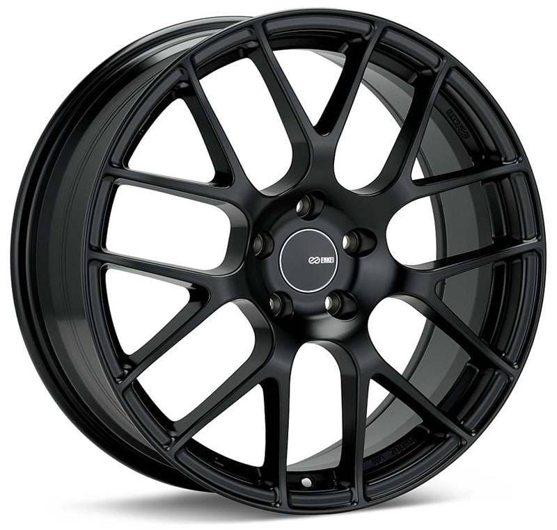 Enkei 467-885-6535BK Enkei Raijin 18x8.5 35mm Offset 5x114.3 Bolt Pattern Matte Black Wheel thumbnail 2