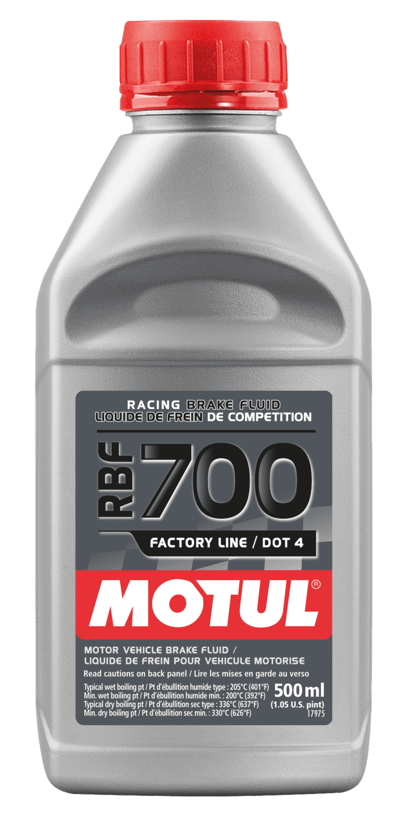 Motul 111257 Motul 1/2L Brake Fluid RBF 700 - Racing DOT 4 thumbnail 2