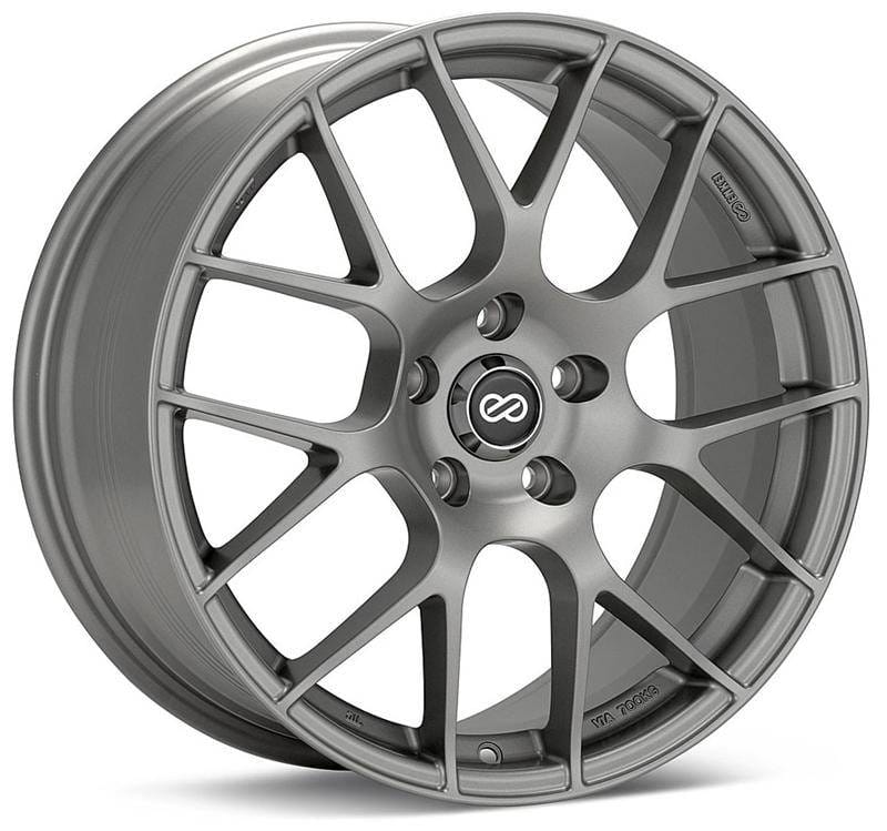 Enkei 467-880-6540BK Enkei Raijin 18x8 40mm Offset 5x114.3 Bolt Pattern 72.6 Bore Diameter Matte Black Wheel thumbnail 4