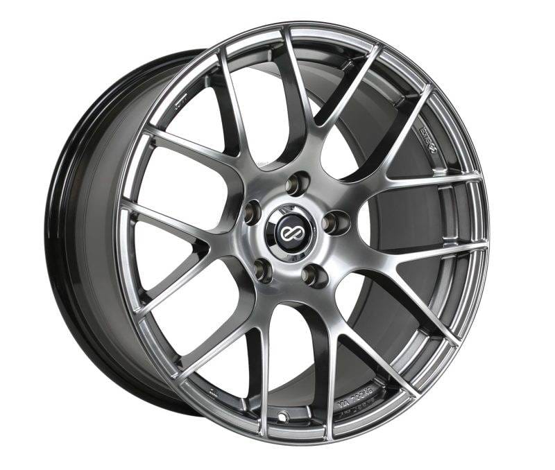 Enkei 467-885-6550HS Enkei Raijin 18x8.5 50mm Offset 5x114.3 Bolt Pattern 72.6 Bore Diameter Hyper Silver Wheel thumbnail 2
