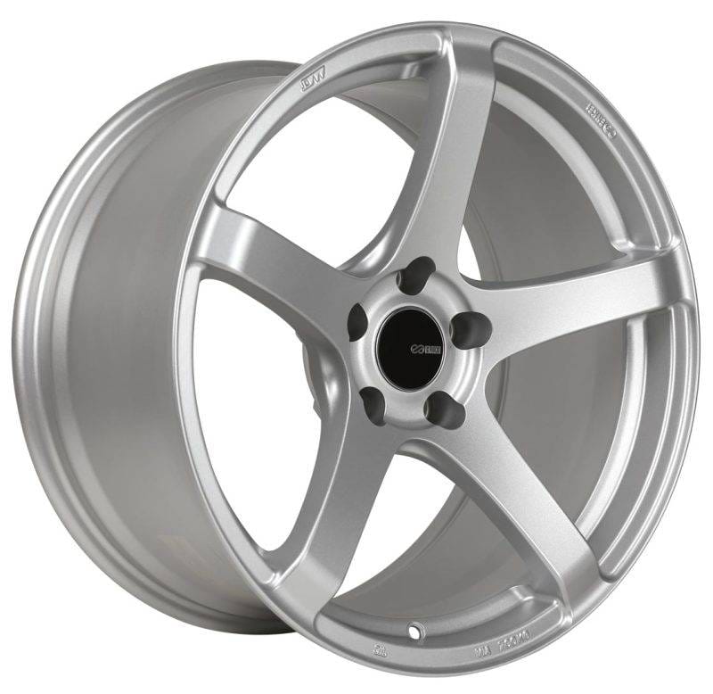 Enkei 476-780-6535SP Enkei Kojin 17x8 35mm Offset 5x114.3 Bolt Pattern 72.6mm Bore Dia Matte Silver Wheel thumbnail 3