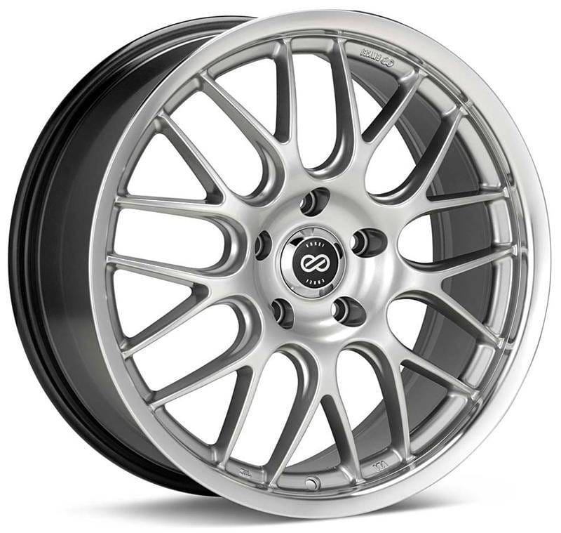 Enkei 469-880-1240BK Enkei Lusso 18x8 40mm Offset 5x120 Bolt Pattern Black w/ Machine Lip Wheel thumbnail 3