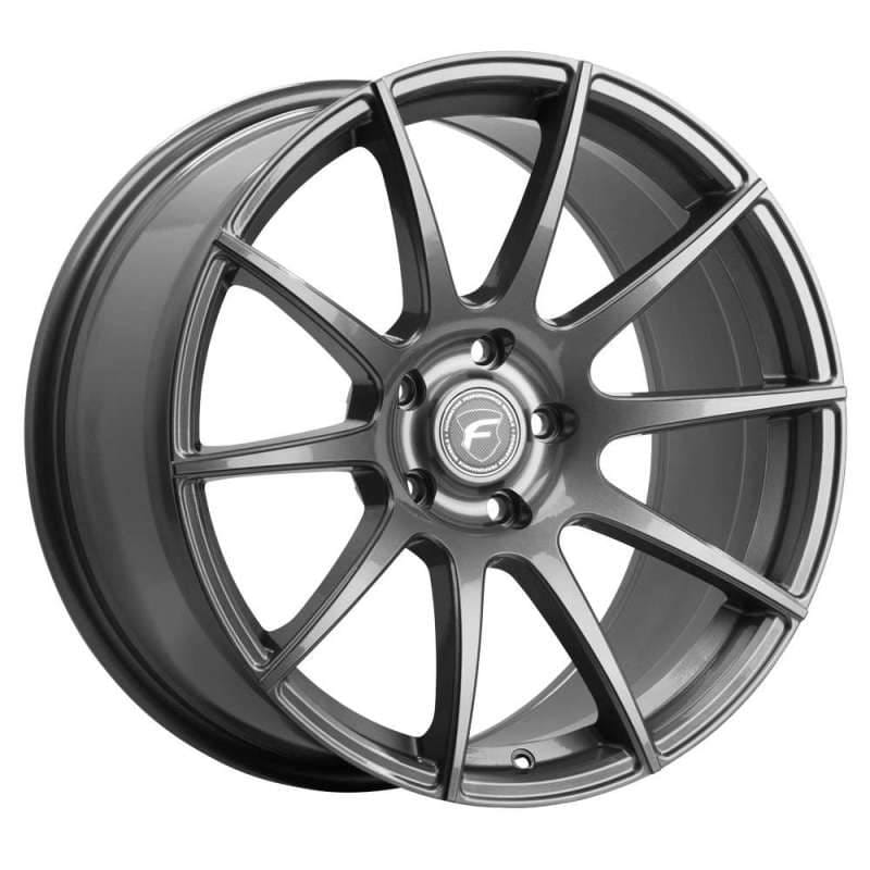 Forgestar F10399065P35 Forgestar CF10 19x9.0 / 5x114.3 BP / ET35 / 6.4in BS Gloss Anthracite Wheel thumbnail 2