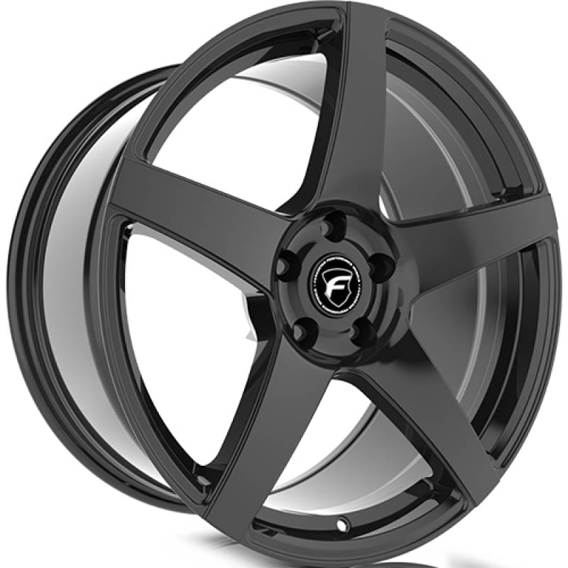 Forgestar F11109065P35 Forgestar CF5 20x9 / 5x114.3 BP / ET35 / 6.4in BS Gloss Black Wheel thumbnail 2