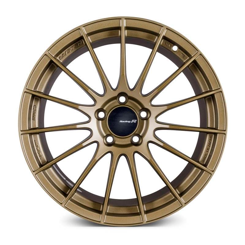 Enkei 484-895-6522GG Enkei RS05-RR 18x9.5 22mm ET 5x114.3 75 Bore Titanium Gold Wheel (MOQ 40) thumbnail 4