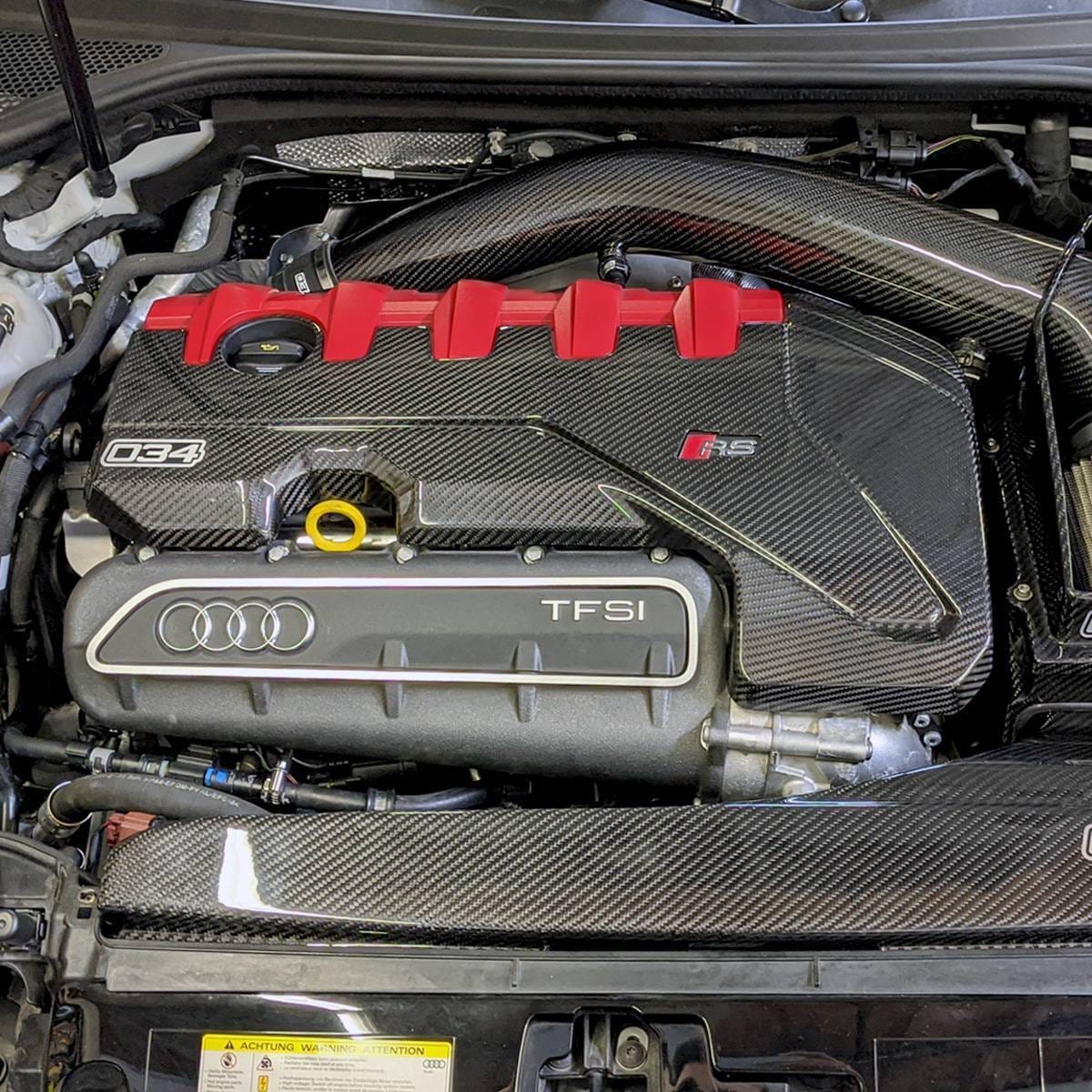 034Motorsport Carbon Fiber Engine Cover for Audi 8V RS3 and 8S TTRS 034-1ZZ-0009 thumbnail 5