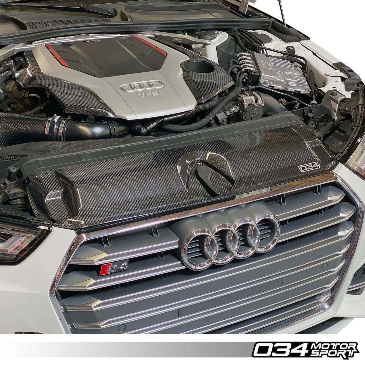 034Motorsport Carbon Fiber Radiator Support Cover for Audi B9 A4/S4 034-1ZZ-1005 thumbnail 5