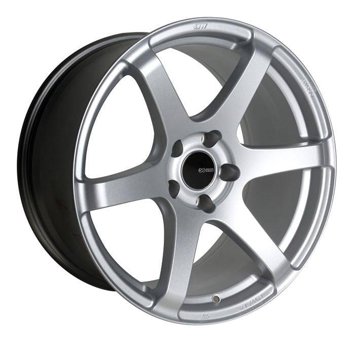 Enkei 485-880-1232SP Enkei T6S 18x8 32mm Offset 5x120 Bolt Pattern 72.6 Bore Matte Silver Wheel thumbnail 2