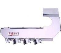 Injen HS3600P Injen Power-Flow Diamond Plate Heat Shield w/ clear coat Fits 3.00 3.50 Polished thumbnail 3