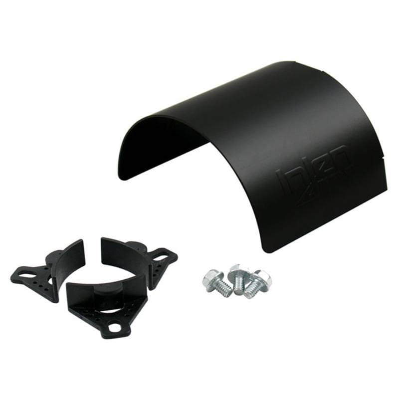 Injen HS5000BLK Injen Aluminum Air Filter Heat Shield Universal Fits 2.50 2.75 3.00 Black thumbnail 3