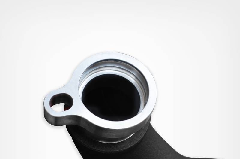 Injen SES1116ICPWB Injen 15-16 BMW M3(F80)/M4 (F82/83) 3.0L L6 Twin Turbo 2PC Aluminum Int. Charge Pipe - Wrinkle Black - Fits 2015-2020 BMW M4 thumbnail 10