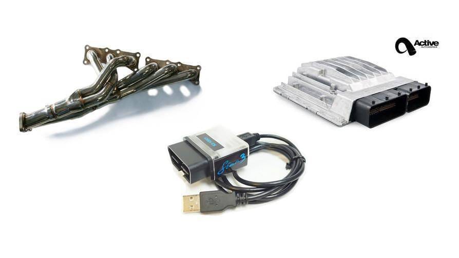 Active Autowerke Header & Software Performance Package for BMW E9X 328 330 N52