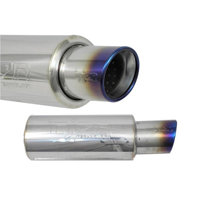 Injen SES300TT Injen 3.00 Universal Muffler w/Titanium burnt rolled Tip and stainless steel resonated inner wall thumbnail 10
